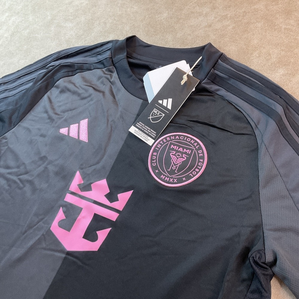 ADIDAS Inter Miami Lionel Messi 25/26 Away Soccer Jersey JI6820 Youth Sz XL NWT - Picture 2 of 10